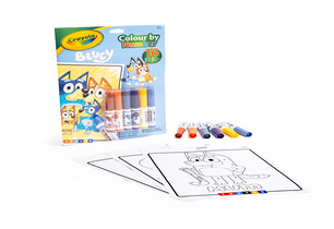 Crayola Bluey Color By Number